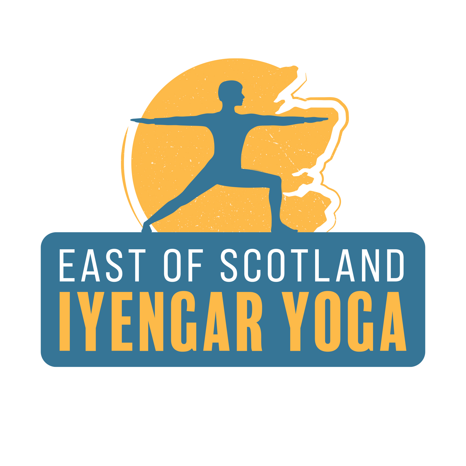 East of Scotland Iyengar Yoga member group logo.