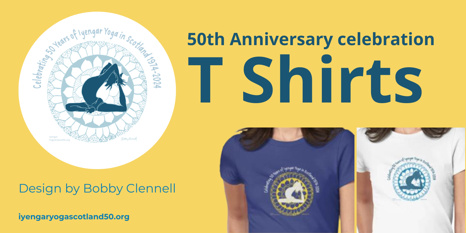 50th anniversary T shirts now available 