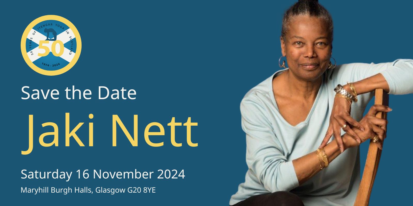 Jaki Nett is coming to Scotland. Join us for a general level workshop with Jaki on Saturday 16th November in Glasgow. 