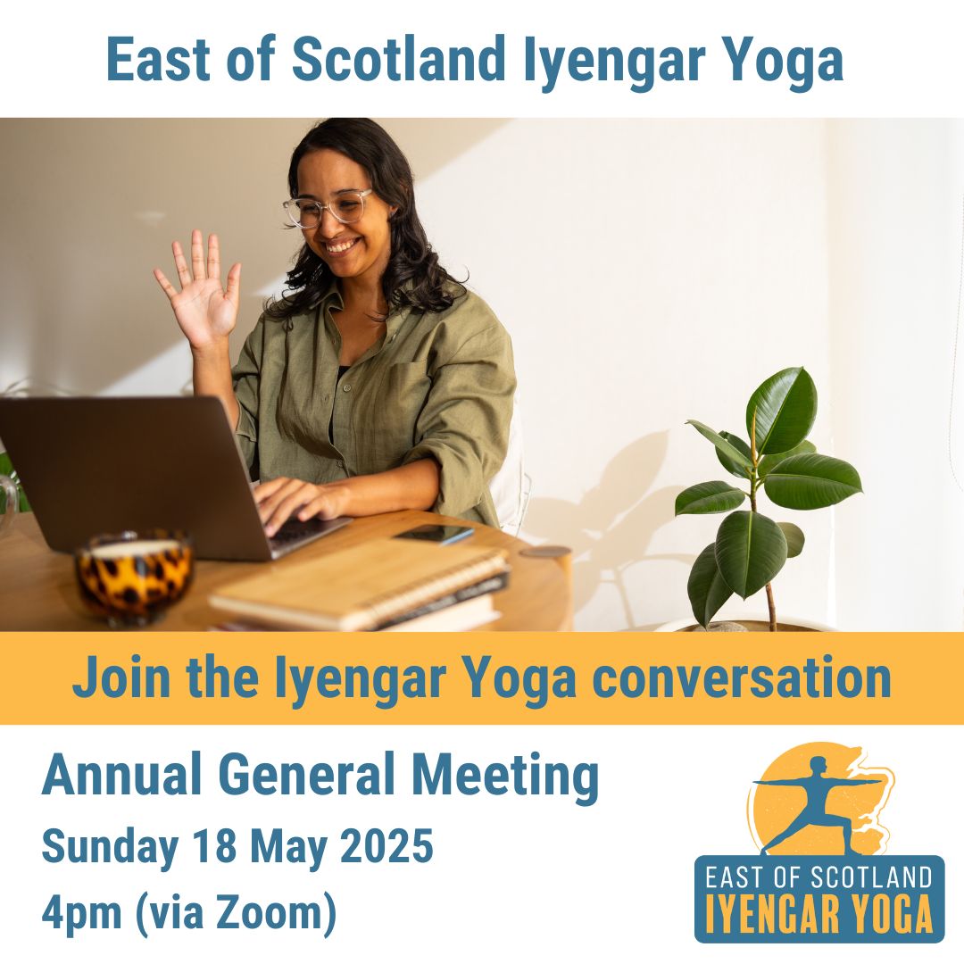 East of Scotland Iyengar Yoga AGM come and join us